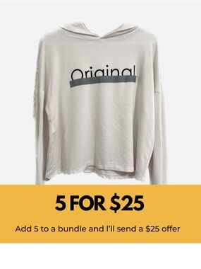 ❤️ Rose + Vine “original” lightweight cropped hoodie.